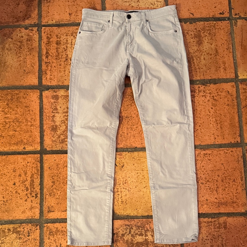 J Brand Men's Light Gray Slim Jeans